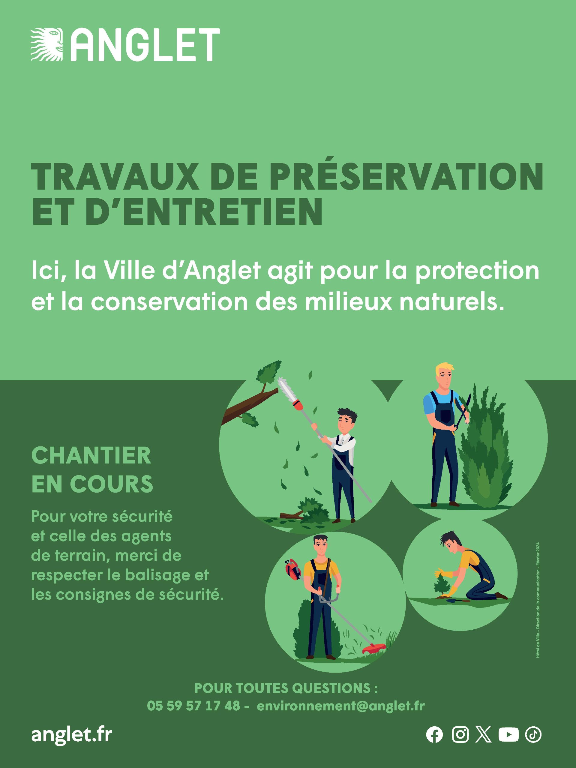 Information Travaux - Trou n°13 - Mars 2025